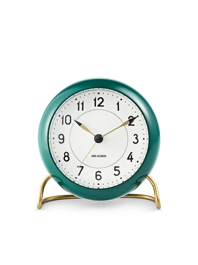 Arne Jacobsen Clocks Station Bordur, bordeaux af Arne Jacobsen> Gaver Til Ham