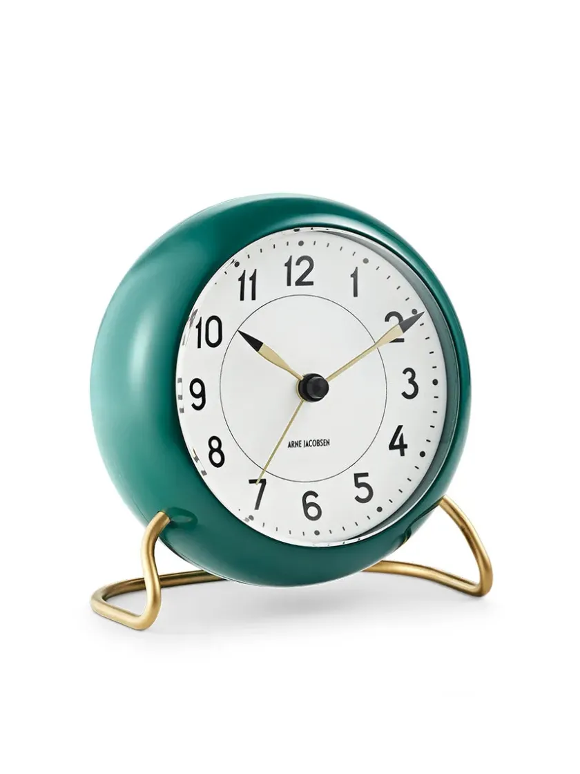 Arne Jacobsen Clocks Station Bordur, bordeaux af Arne Jacobsen> Gaver Til Ham