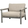 Cane-line Sticks Loungestol, taupe aluminium fra> Udendørs Loungemøbler|Havestole