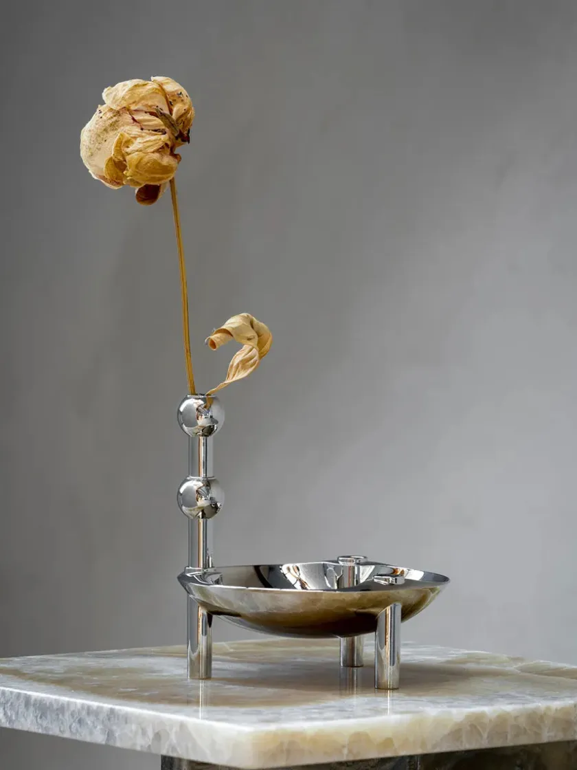 STOFF Nagel Vase, sort fra> Vaser