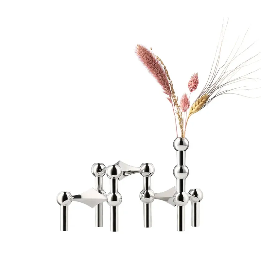 STOFF Nagel Vase, sort fra> Vaser
