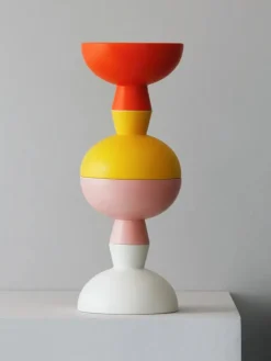 raawii Strøm Skål, coral blush fra> Service