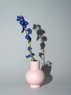 raawii Strøm Vase, purple ash fra><noscript><img width=