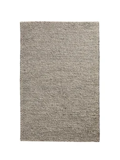 Woud Tact Rug, dark grey fra> Gulvtæpper