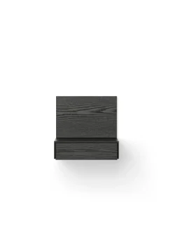 New Works Tana Wall Mounted Nightstand, black stained oak fra><noscript><img width=