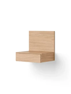 New Works Tana Wall Mounted Nightstand, oak fra> Natborde|Natborde