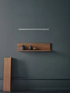 New Works Tana Wall Shelf, walnut fra><noscript><img width=