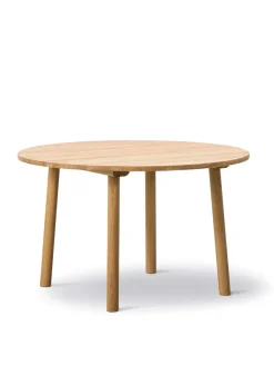 Fredericia Furniture Taro Spisebord Ø120 cm, olieret eg fra> Spiseborde
