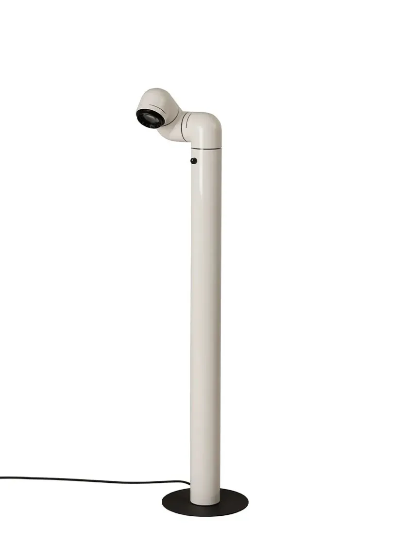 Santa & Cole Tatu Alta Gulvlampe, white grey fra Santa and Cole> Gulvlamper|Spots