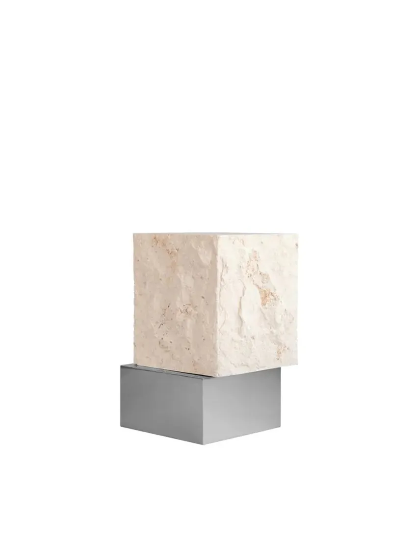 101 Copenhagen Temple Coffee Table Tall, limestone fra> Sideborde Og Små Borde