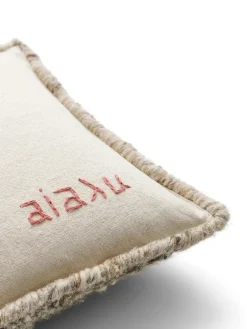 Aiayu Texture Nepal Wool Pillow, 40x60 fra><noscript><img width=