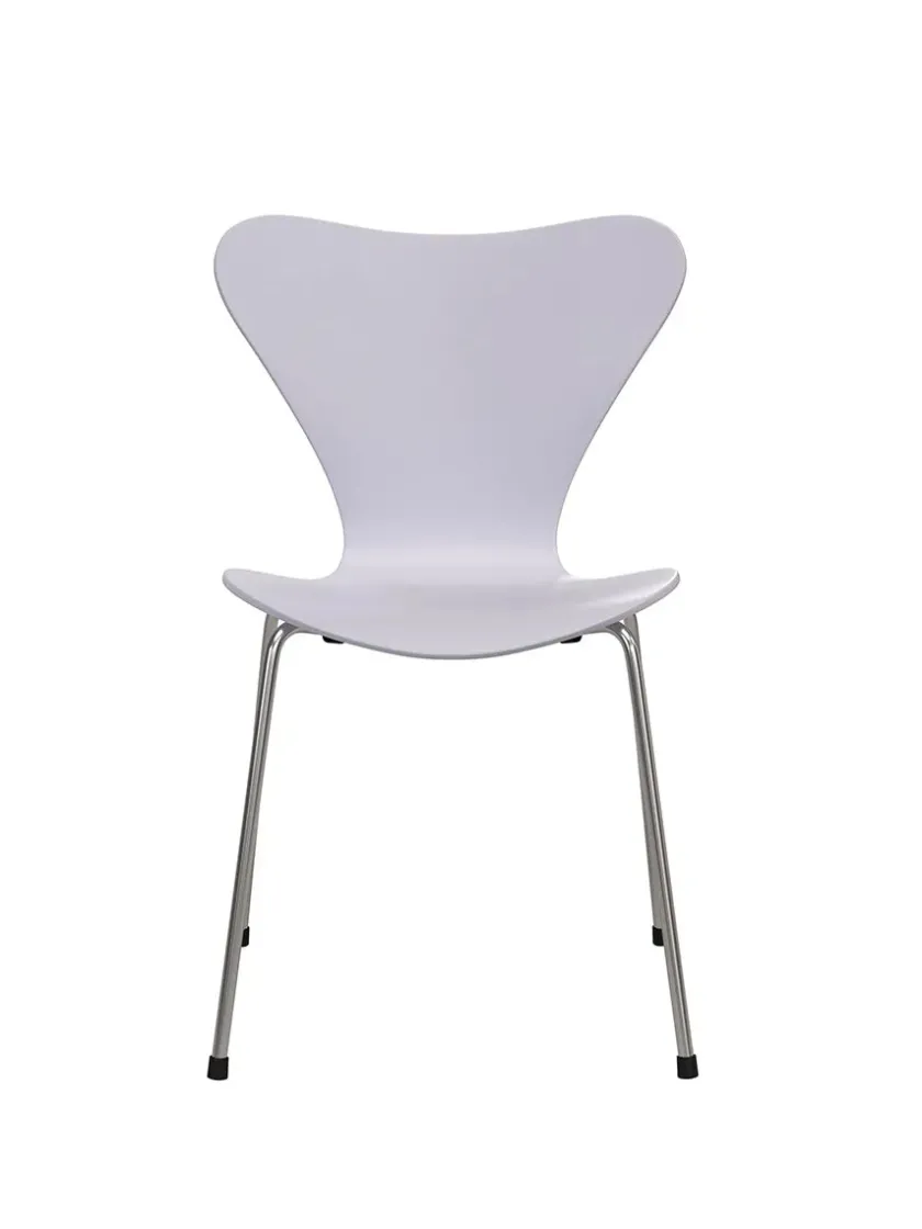 Fritz Hansen 70th Anniversary Edition 3107 Spisebordsstol, 7:14 AM Beige af Arne Jacobsen> Spisebordsstole