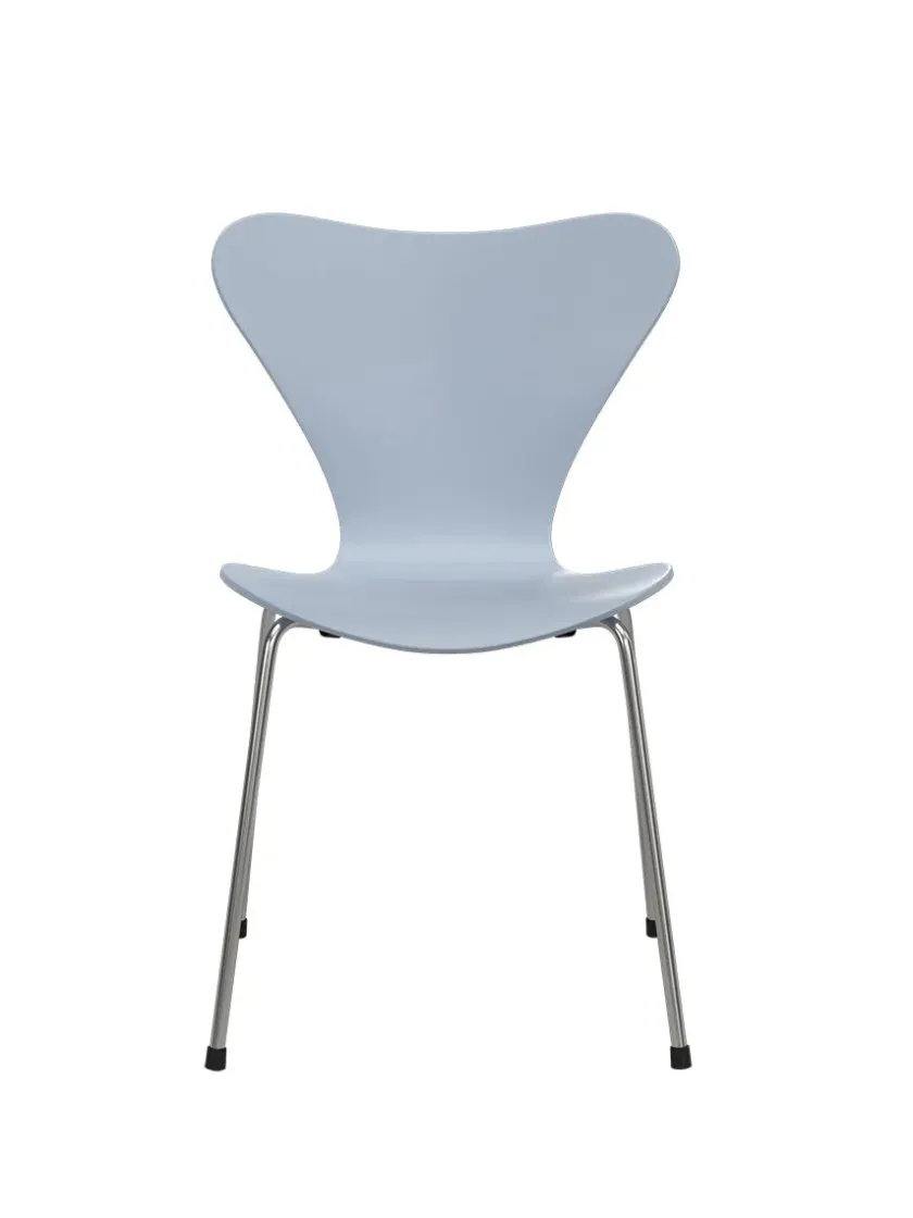Fritz Hansen 70th Anniversary Edition 3107 Spisebordsstol, 7:14 AM Green af Arne Jacobsen> Spisebordsstole