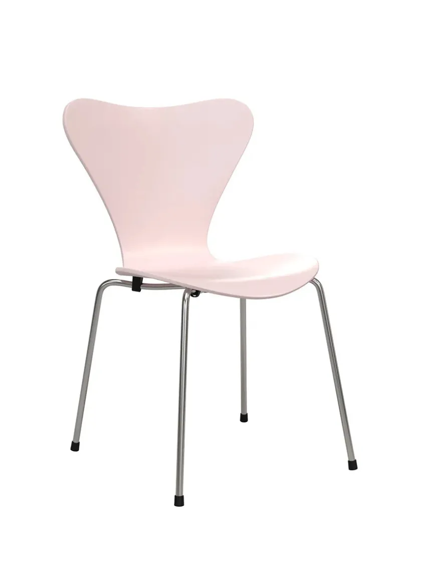 Fritz Hansen 70th Anniversary Edition 3107 Spisebordsstol, 7:14 AM Green af Arne Jacobsen> Spisebordsstole