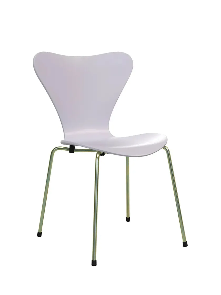 Fritz Hansen 70th Anniversary Edition 3107 Spisebordsstol, 7:14 AM Green af Arne Jacobsen> Spisebordsstole