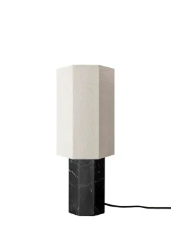 Louise Roe The Eight Over Eight Lamp Small, grey marble fra><noscript><img width=