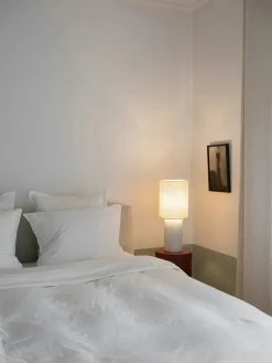 Louise Roe The Eight Over Eight Lamp Small, grey marble fra><noscript><img width=