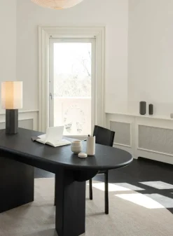 Louise Roe The Eight Over Eight Lamp Small, grey marble fra><noscript><img width=