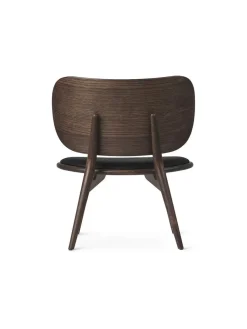 Mater The Lounge Chair, sort bøg med sort læder fra><noscript><img width=