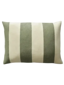 Silkeborg Uldspinderi The Sweater Cushion, green fra> Puder Og Plaider|Puder