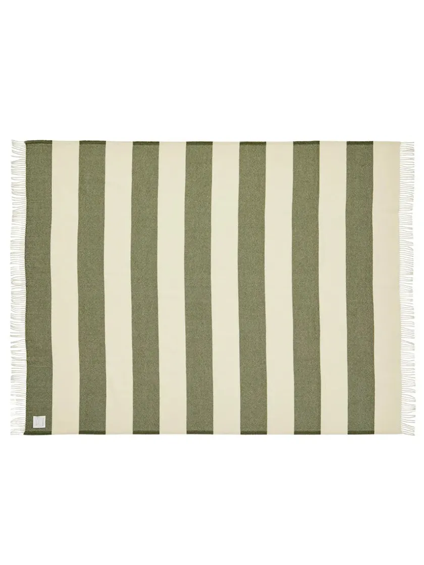 Silkeborg Uldspinderi The Sweater Plaid, golden yellow fra> Puder Og Plaider