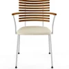 Naver Collection Tiger Armstol, creme læder fra> Spisebordsstole