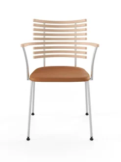 Naver Collection Tiger Armstol, creme læder fra><noscript><img width=