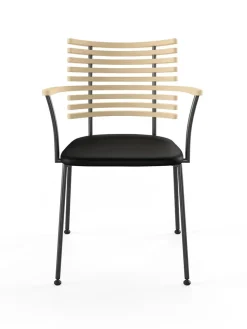 Naver Collection Tiger Armstol, sort læder fra><noscript><img width=