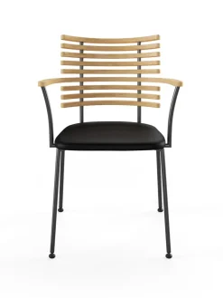 Naver Collection Tiger Armstol, sort læder fra><noscript><img width=