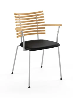 Naver Collection Tiger Armstol, sort læder fra><noscript><img width=