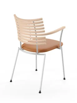 Naver Collection Tiger Armstol, sort læder fra><noscript><img width=