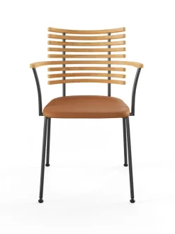Naver Collection Tiger Armstol, sort læder fra><noscript><img width=