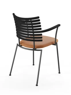 Naver Collection Tiger Armstol, sort læder fra><noscript><img width=