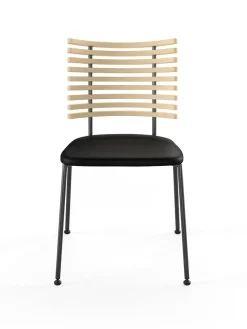 Naver Collection Tiger Stol, sort læder fra><noscript><img width=