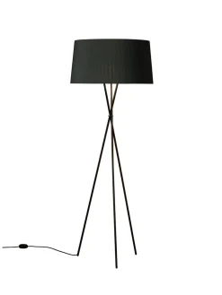 Santa & Cole Tripode Gulvlampe fra Santa and Cole, raw green (G5)> Gulvlamper|Spots