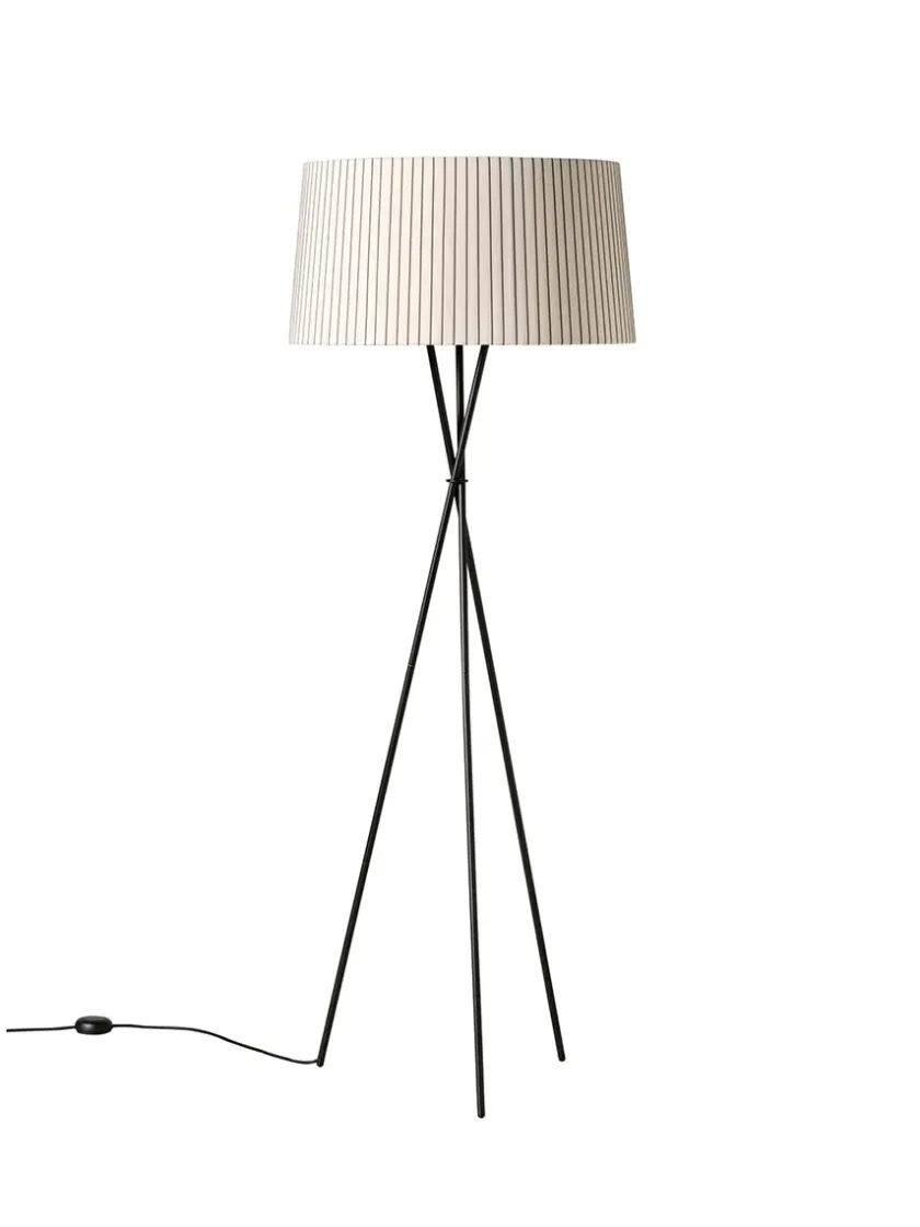 Santa & Cole Tripode Gulvlampe fra Santa and Cole, terracotta (G5)> Gulvlamper|Spots
