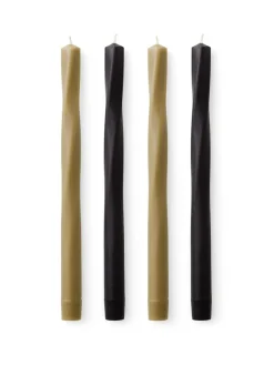 Audo Copenhagen Twist Tapered Lys, sæt á 4 stk. fra><noscript><img width=