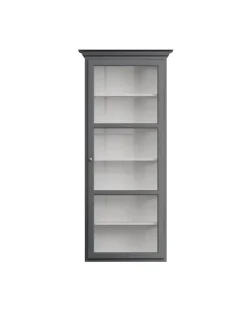 Lindebjerg Design Væghængt Vitrineskab Classic V4, hvid fra><noscript><img width=
