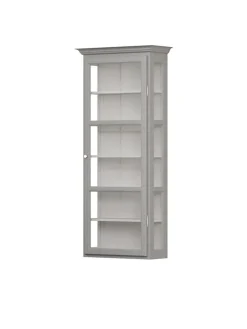 Lindebjerg Design Væghængt Vitrineskab Classic V4, antracit fra><noscript><img width=