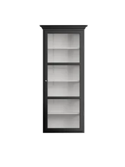 Lindebjerg Design Væghængt Vitrineskab Classic V4, antracit fra><noscript><img width=
