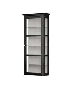 Lindebjerg Design Væghængt Vitrineskab Classic V4, antracit fra><noscript><img width=