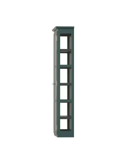 Lindebjerg Design Væghængt Vitrineskab N4, antracit fra><noscript><img width=