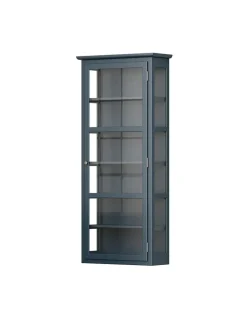 Lindebjerg Design Væghængt Vitrineskab N4, antracit fra><noscript><img width=