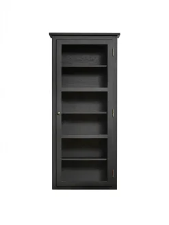 Lindebjerg Design Væghængt Vitrineskab N4, antracit fra><noscript><img width=