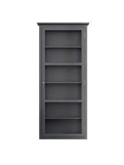 Lindebjerg Design Væghængt Vitrineskab N4, dark blue fra><noscript><img width=