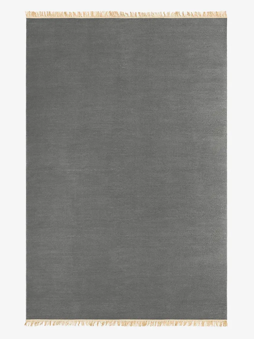 Kvadrat Vintage Naturally Coloured Fringes Tæppe, 200 x 300 cm fra> Gulvtæpper