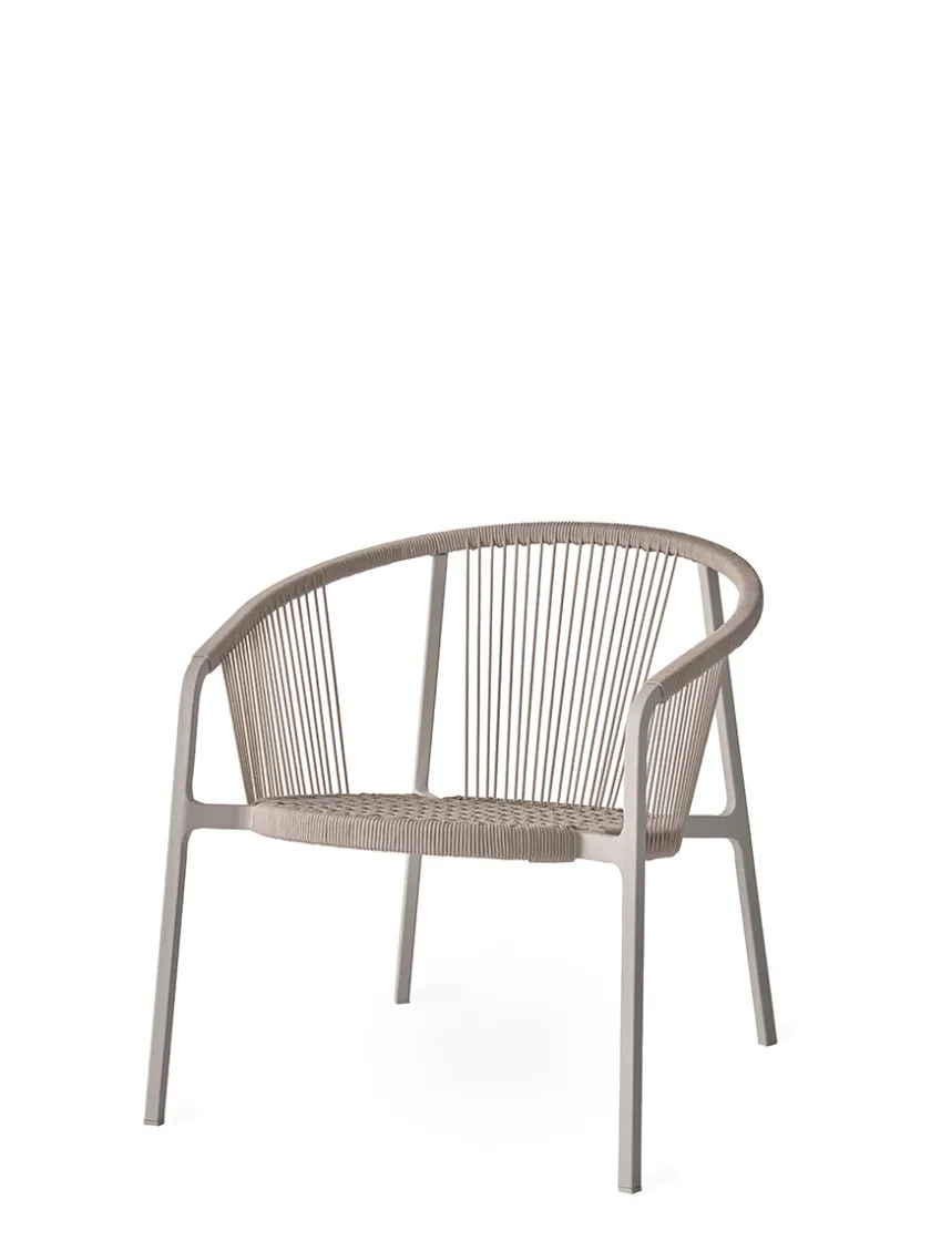 Vipp 712 Lagrasse Lounge Chair inkl. sæde- og ryghynde fra> Havestole
