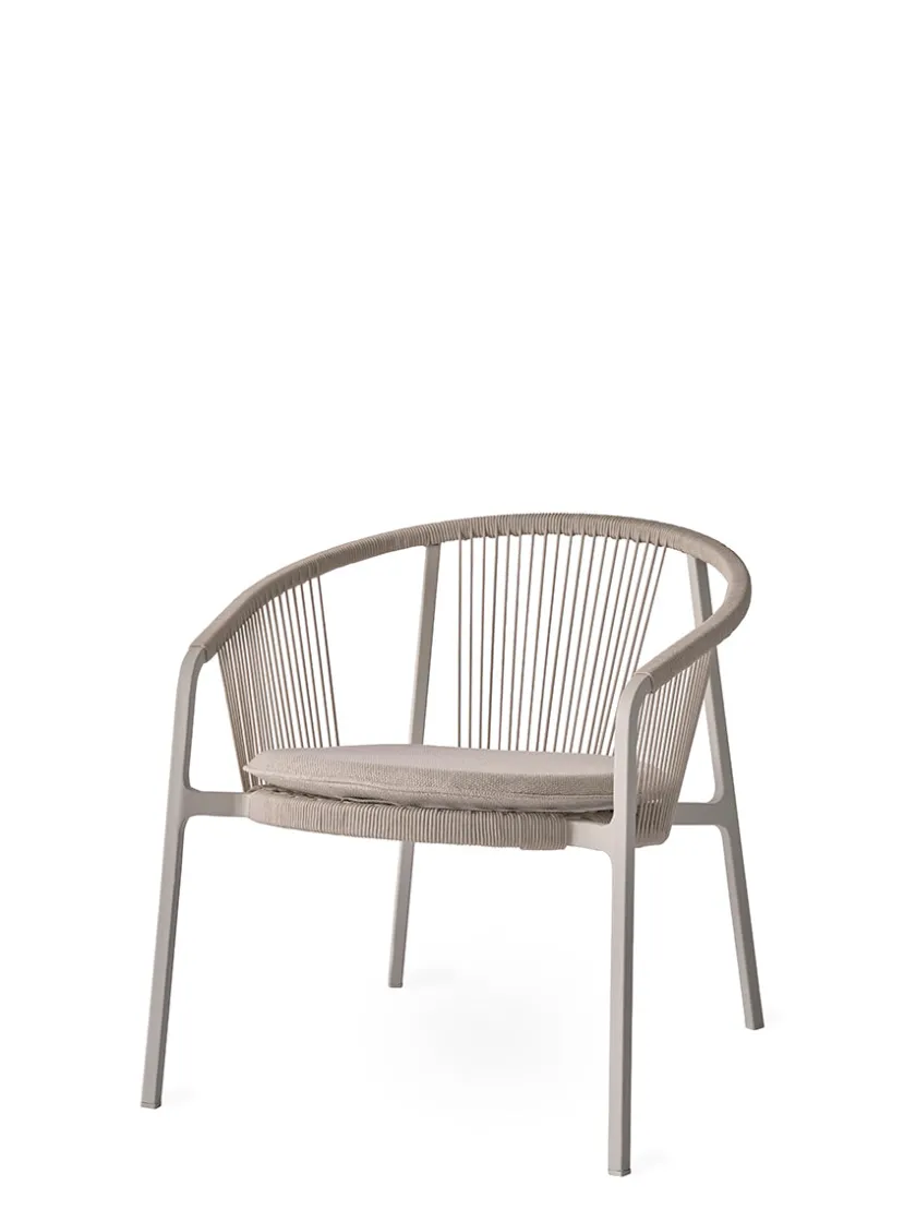 Vipp 712 Lagrasse Lounge Chair inkl. sæde- og ryghynde fra> Havestole