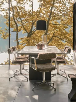Vipp 452 Swivel Chair, bosco grøn læder fra><noscript><img width=