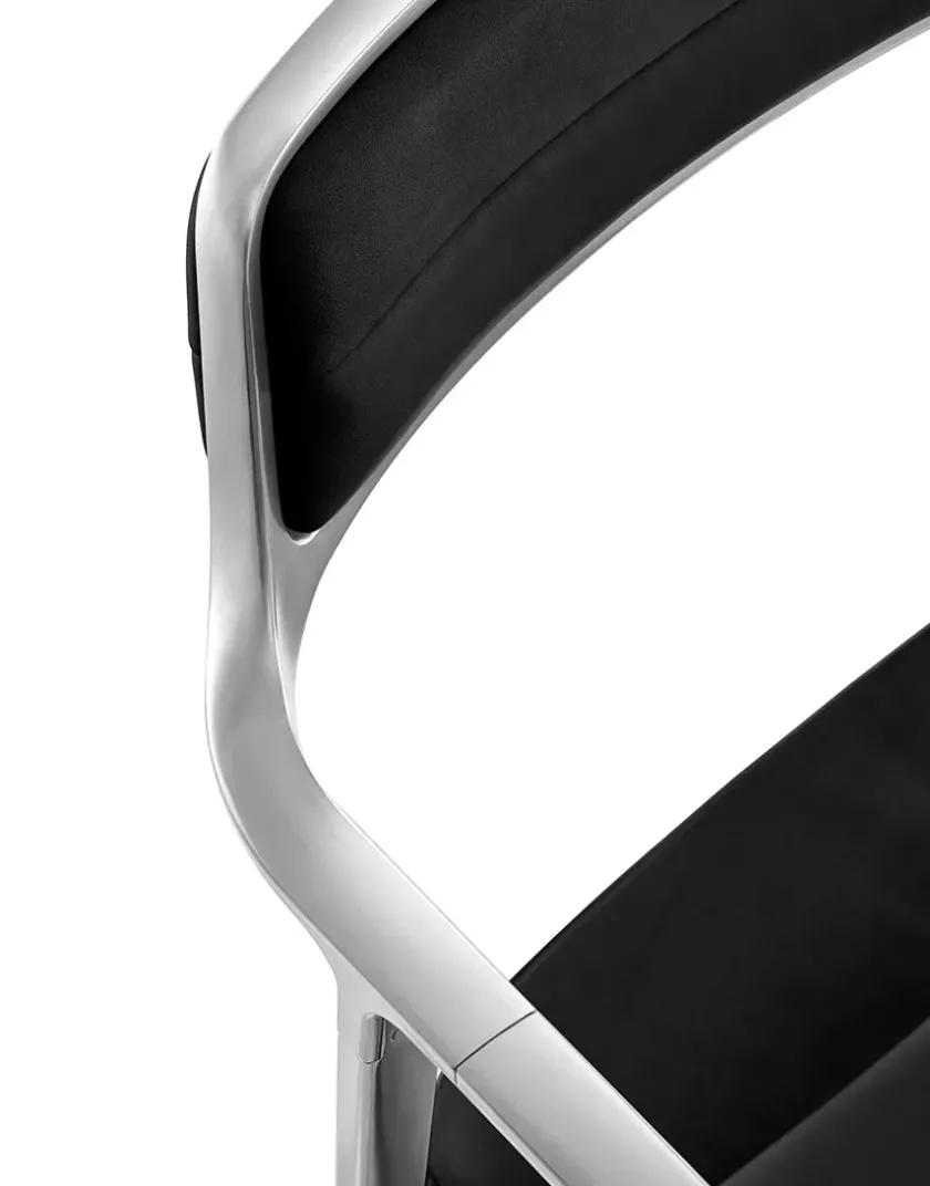 Vipp 452 Swivel Chair, bosco grøn læder fra> Spisebordsstole